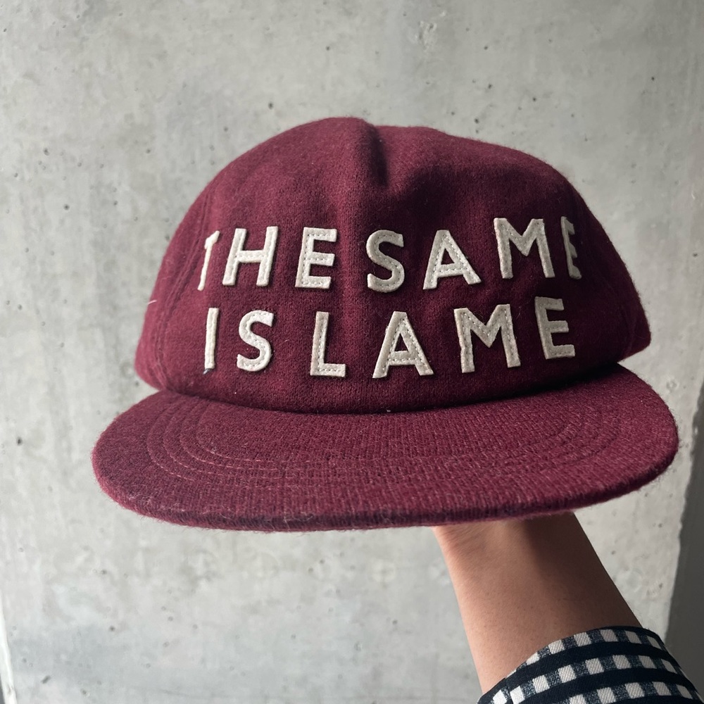 Pharrell x UNIQLO The Same Is Lame Hat